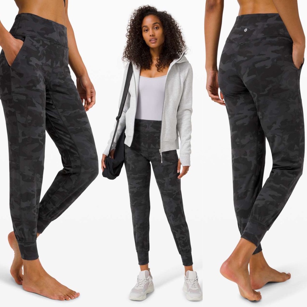 Lululemon Incognito Camo Multi Grey Align Joggers